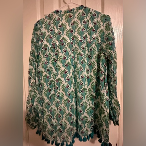 Roller Rabbit Parrot 100% Cotton Shirt - Picture 5 of 5